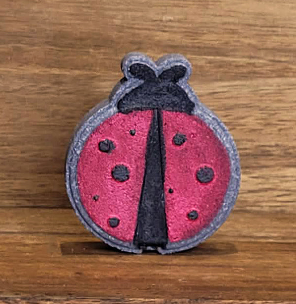 LADY BUG BATH BOMB
